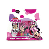 Confezione Tre Slip Disney Bambino/a in cotone Minnie 0770