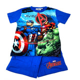 Completo T-shirt e shorts bambino/a Disney o Marvel diverse taglie AVENGERS 0776