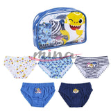Confezione Cinque Slip BABY SHARK Bambino in cotone Baby SHARK DISNEY 2200007394
