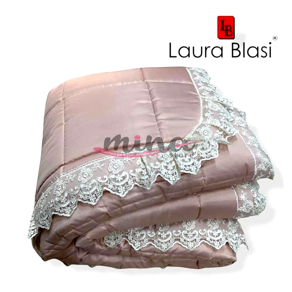 Trapunta invernale Matrimoniale Laura Blasi modello LOVE CIPRIA 100% Made in Italy Qualità Premium 0917