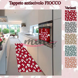 Tappeto Passatoia BA collection FIOCCO 100% Made in Italy Gommato Antiscivolo Antimacchia stampa 3D Varie Fantasie 0897