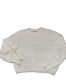 maglione con strass Taglia S/M e L/XL