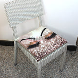 Emballage 6 oreillers pour la chaise Marta Marzotto avec lacets 4 points, rembourré, Versace Style, Cuisine coordonnée Suber