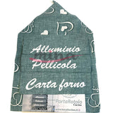 Porta rotoli fantasia PARIS Made in Italy coordinato cucina - BA Collection 0668