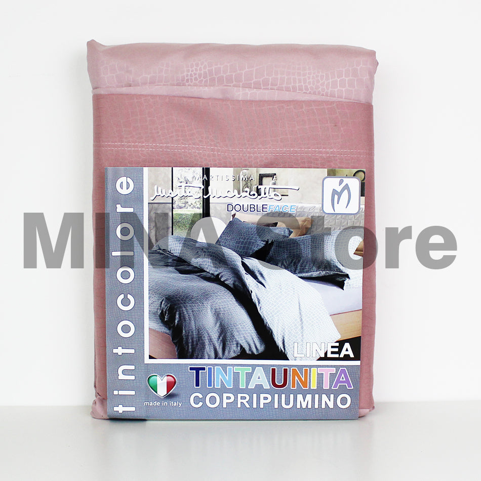 Double de couette, double face, couleur unie, marta marzotto, double couleur, couette couverture diverses couleurs fabriquées en Italie