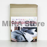 Copripiumino Singolo, double face tinta unita, Marta Marzotto, doppio colore, copri piumino Vari colori Made in Italy 0296