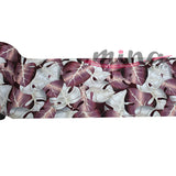 Tappeto Passatoia LUXURY LEAVES Rosa- Marta Marzotto 100% Made in Italy Gommato Antiscivolo Antimacchia stampa 3D Fantasia foglie 0621