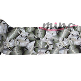 Tappeto Passatoia LUXURY LEAVES Verde- Marta Marzotto 100% Made in Italy Gommato Antiscivolo Antimacchia stampa 3D Fantasia foglie  0621
